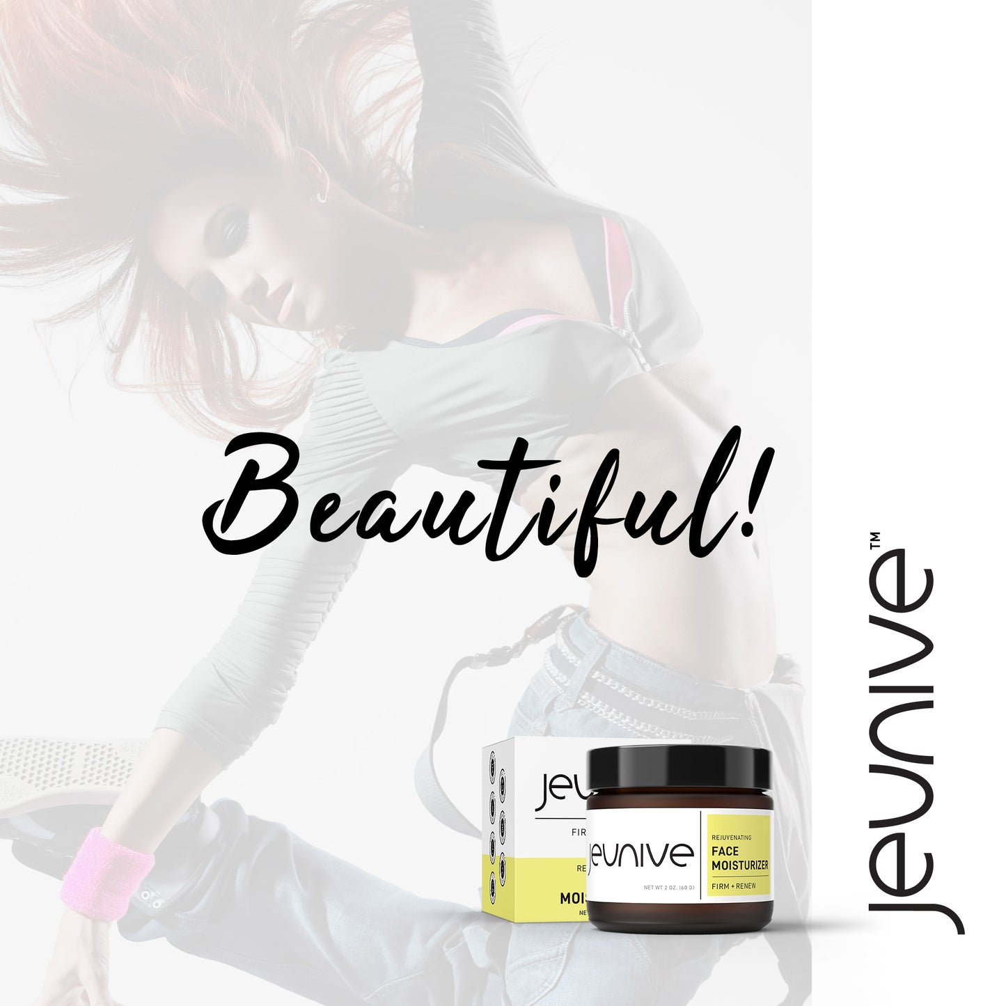 Jeunive Rejuvenating Face Moisturizer, Firm and Renew, Highest Quality Skin Care Line, Beautiful!