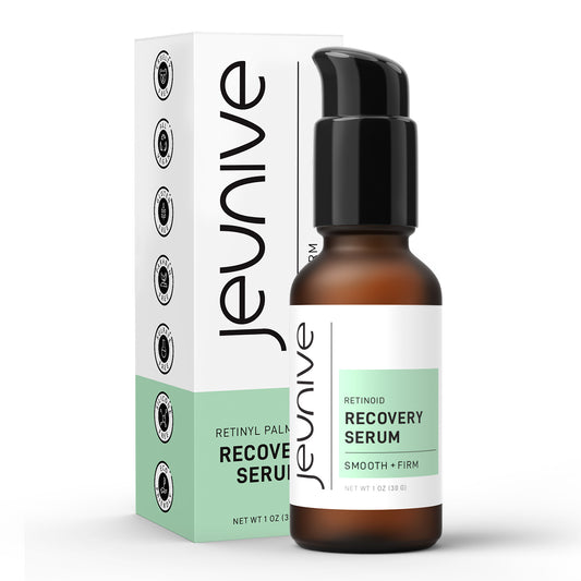 Jeunive Retinol Vitamin A Recovery Serum | Calm, Revitalize, Clear, Brighten and Firm with Retinol, Carrot Root, Chamomile and Vitamin A for a rejuvenated skin.