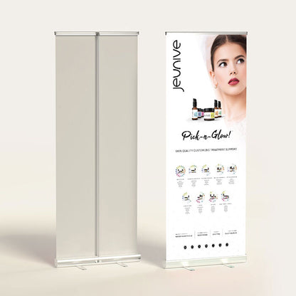 Jeunive  Pick-n-Glow™ Solutions Banner Stand