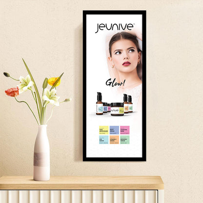 Jeunive Product Line Poster — 14"×36"