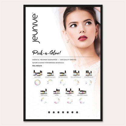 Jeunive Pick-n-Glow™ Solutions Poster — 24"×36"